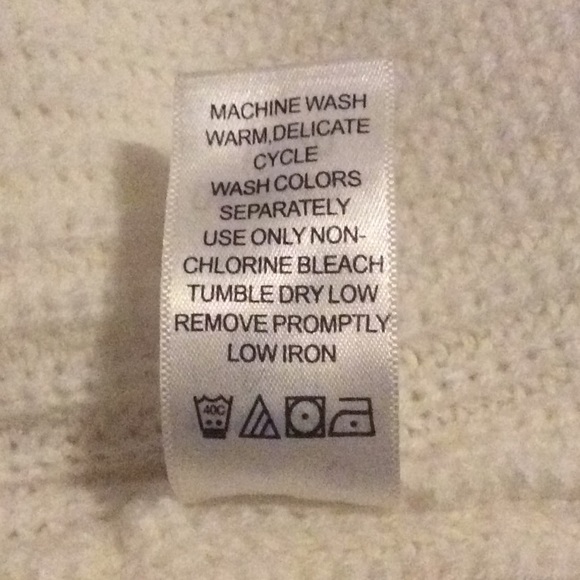 Woman Within Long-Sleeve Shaker Cardigan Sweater. Color: Off White/Cream **NWT** - Picture 7 of 7